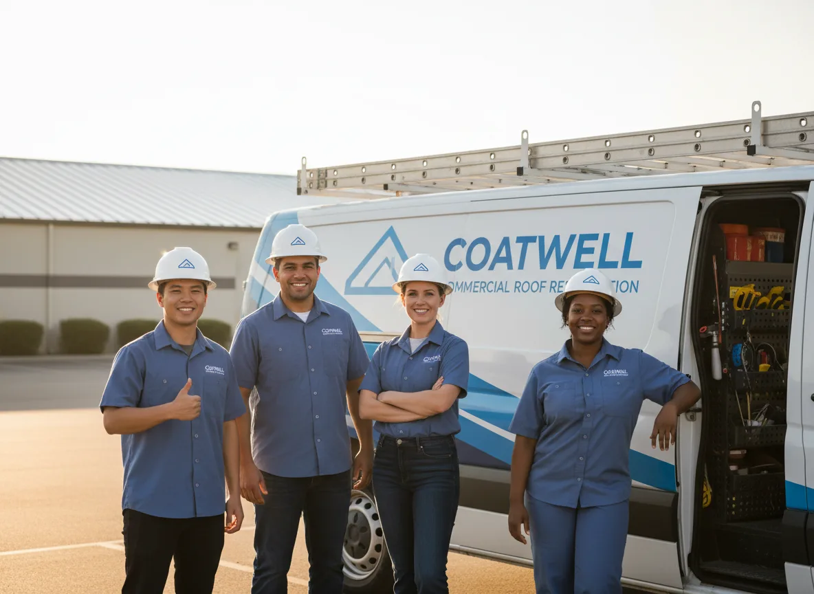 Commercial roof coating company in Albion, CA